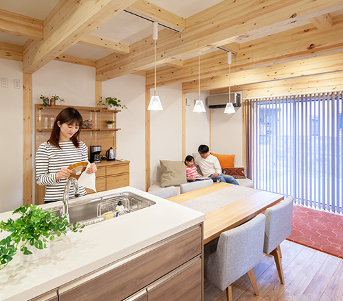 名古屋で注文住宅・木造住宅の家づくりならまほろばの家